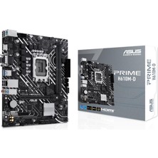 İsmiyle Al Asus Prıme H610M-D Ddr5 5200MHZ(OC) 1xvga 1xhdmı 1xm.2 USB 3.2 Matx 1700P (12. / 13. ve 14. Nesil �
