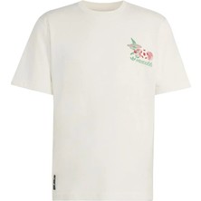Adidas  Erkek Beyaz  T-Shirt Mascot Tee Pıq KE2037