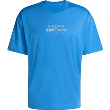 adidas Erkek  Mavi  T-shirt M Primelift G T KB9401