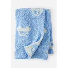 Özgürce Yumuşak ve Havalı Erkek Bebek Mavi Battaniye, Rahat Uyku Için Ideal