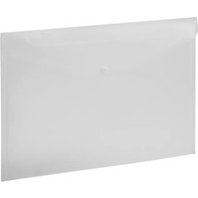 Kraf Çıtçıtlı Dosya A4 Şeffaf 1209