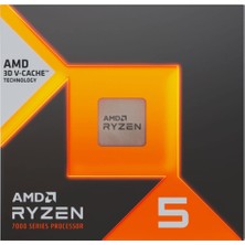 İsmiyle Al Amd Ryzen 5 7500X3D 6 Core, 4,00-4.50GHZ, 104MB Cache, 65W,  Am5 Soket, Box, (Dahili Grafik Var, Fan