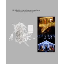 Derin Stok 3x3 Metre Perde LED Işık – Parti ve Bahçe Dekorasyonu