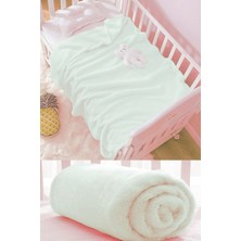 Özgürce Yumuşak ve Sıcak Bebek Battaniyesi, 100X120 Cm, Peluş ve Rahat Kullanım