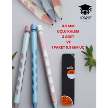 Seyfi Kırtasiye 0.9 mm Uçlu Kalem 3 Adet ve 1 Paket 0.9 mm Uç