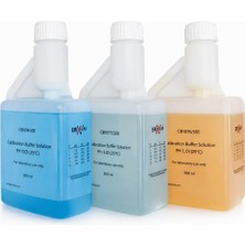 Labbakkal Kalibrasyon Sıvısı 500 ml - Ph Metre Tampon Çözeltisi Seti 3 Adet