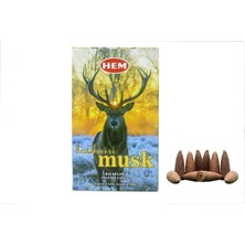 Starseven Kashmiri Musk Back Flow Cones 10'lu