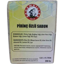 Kademgiller Pirinç Özlü Bitkisel Sabun 2 Li (200GR)