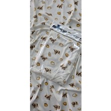 Özgürce Yenidoğan Bebek Battaniyesi ve Puset Örtüsü, Pamuklu, Yumuşak, 80X90 cm