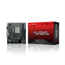 İsmiyle Al Arktek Alpha Force, AK-B760M Eg, 2xddr5, 2x M.2, D-Sub, Hdmı, Dp, 12-13.14.nesil, LGA1700 Soket, Ana