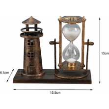 Derin Stok Eyfel Kulesi ve Deniz Feneri Dekoratif Masa Biblosu Hediyelik