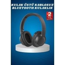 Derin Stok Kulak Üstü Kablosuz Bluetooth Kulaklık Yüksek Ses Kaliteli Anc Özelliği