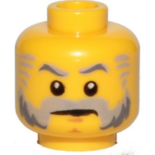 LEGO Minifigür Parçaları: Kafa: 3626PB1335