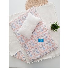 Özgürce Yumuşak 3’lü Bebek Alt Açma Seti: Battaniye, Alt Açma ve Yastık