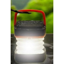 Derin Stok LED Lamba Kamp Lambası Hafif Taşınabilir Şarj Süreli Akordeon El Fenerli