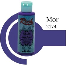 İsmiyle Al Rich Multi Surface 2174 Mor Akrilik Boya 120 cc