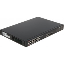 İsmiyle Al Dahua PFS3220-16GT-240, 16 Port, Gigabit, Poe 240W, 2 Port Gigabit Uplink, 2 Port Gigabit Combo Sfp,