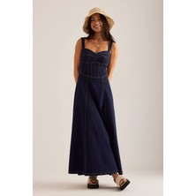 Kadın Kiraz Nakışlı El Yapımı Hasır Bucket Şapka - Katlanabilir Yazlık Tasarım