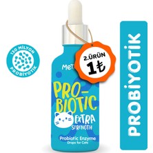 Metapet Kediler Için Probiyotik Damla, Güçlü Sıvı Enzim Form, Suyuna Veya Mamasına
