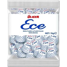 Ülker Ece 1kg Fındıklı İkramlık Çikolata Sütlü Aroma ile Hediye Seçeneği Sunar