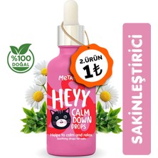 Metapet Kediler için Sakinleştirici Rahatlık Damlası, Doğal Vitaminleri, Anti Stress, Relax, Gevşeme