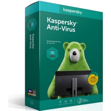 İsmiyle Al Kaspersky Antıvırus 3 Kullanıcı, 1 Yıl, Kutulu Ürün