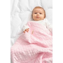 Özgürce Yumuşak Kapitone Nohut Bebek Kundak Battaniyesi, Çift Taraflı, 80X90 cm