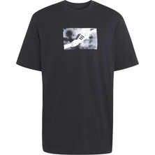 Adidas  Erkek Siyah  T-Shirt Gfx T KS7611