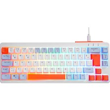 İsmiyle Al Acer Emachines, EAK810, Beyaz, USB Kablolu, Rainbow Backlight, Membran Renkli Tuşlar, Türkçe Q, 6