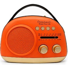 Starseven Crownwell Taşınabilir Bluetooth Radyo Arizona Serisi / Orange