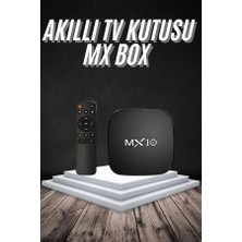 Derin Stok Akıllı Tv Kutusu Mx Box Android 7.1 Tv Kutusu 2.4g Wifi