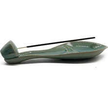 Starseven Seramik Yaprak Formlu Tütsülük