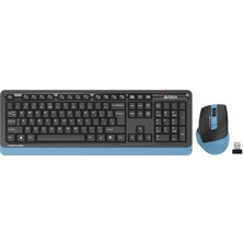 İsmiyle Al A4 Tech FG1035 Mavi Q mm 2.4g Kablosuz Klavye Mouse Set