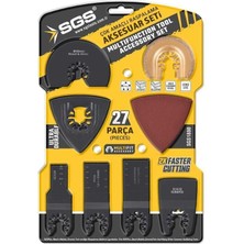 İsmiyle Al Sgs 1880 Raspalama Seti 27 Parça