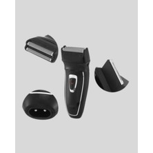 Derin Stok Unisex Şarjlı Saç ve Sakal Kesme Makinesi – Sessiz Motor, 1–12 mm Ayarlanabilir Başlık