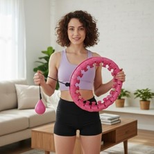 N&M Store Ayarlanabilir Zayıflatıcı Bel ve Karın Bölgesi Inceltici Akıllı Fitness Çemberi