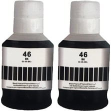 Melsan Canon Maxify GX6040 Uyumlu Siyah Muadil Mürekkep 2X170 ml (Toplam 340 Ml)