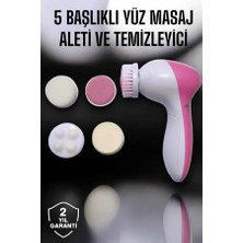 Derin Stok 5 Fonksiyonlu Kablosuz Yüz Temizleme Cihazı ile Derinlemesine Cilt Bakımı