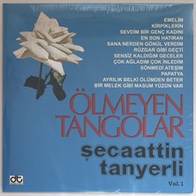Diskotür Plak Şecaattin Tanyerli Ölmeyen Tangolar Vol.1  Lp Plak ( Sıfır Jelatinli )