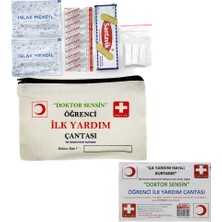 Go İthalat Ilk Yardım 19PCS Öğrenci Çantası (5440)