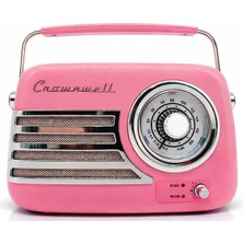 Starseven Tasarımlı Bluetooth Fm Radyo Pembe