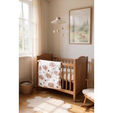 Özgürce Çift Taraflı Sıcak Bebek Battaniyesi, Yumuşak ve Konforlu Hediye