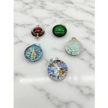 Anka Select Doğal Murano Cam El Işi Otantik Zarif Kolyeucu 1 Adet