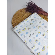 Özgürce Yumuşak ve Nefes Alan Bebek Penye Battaniye 80X90 Cm, Çift Kat Pamuk