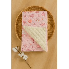 Özgürce Yumuşak ve Renkli Pamuklu Bebek Battaniyesi 90X90 cm