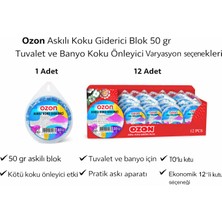 İsmiyle Al Ozon Askılı Koku Giderici Blok 50 gr Tuvalet ve Banyo Koku Önleyici