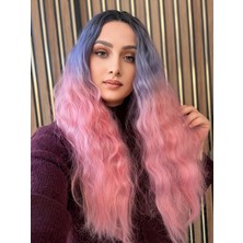 Aura Peruk Renkliliği Sevenler Için Özel Tasarım Yoğun Dalgalı Perçemsiz Aisha Modelimiz