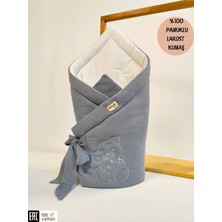 Özgürce Yumuşak ve Özel Tasarımlı Pamuklu Bebek Kundak Battaniyesi