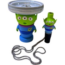 JOVO Nargile Alien Figür Lüle-Sipsi Set