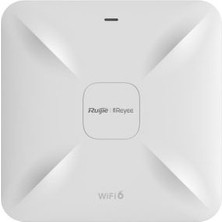 İsmiyle Al Ruıjıe Reyee RG-RAP2260(G) 2 Port 1800MBPS AX1800 Dual Band Kurumsal Poe Access Poınt